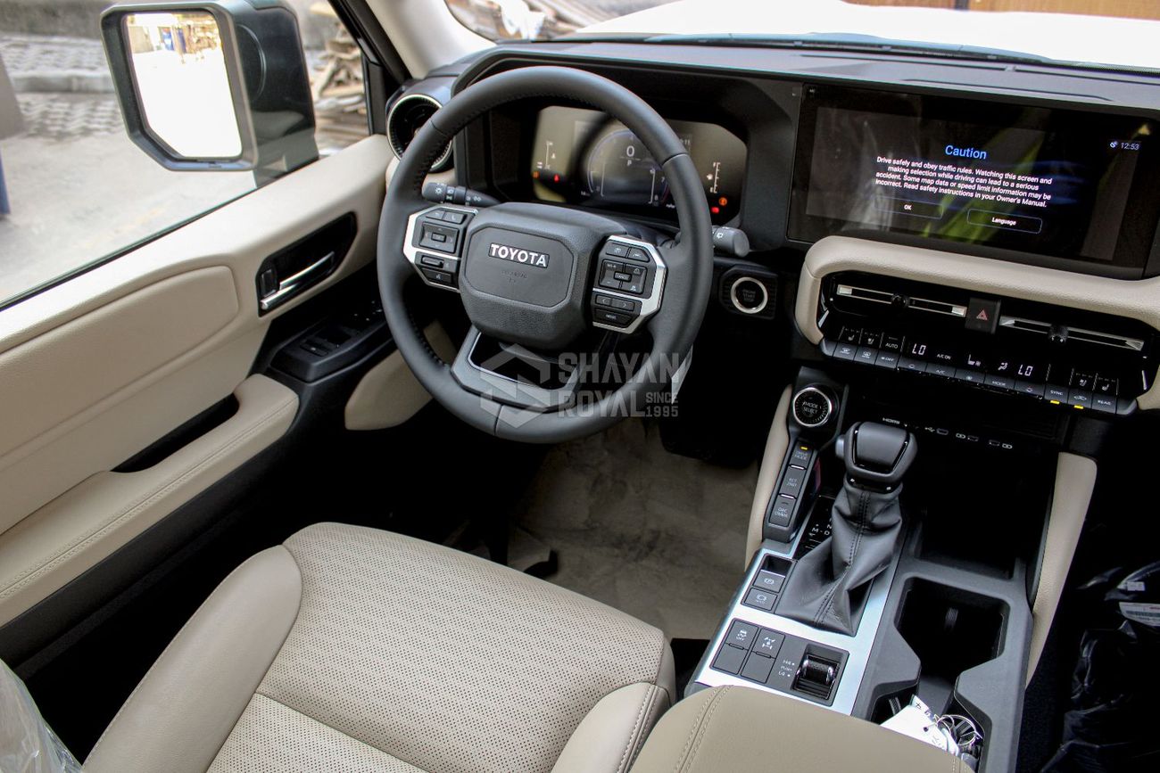 تويوتا برادو LHD 2.4L PETROL ALL ROUNDER FULL OPTION 4WD AT 7-SEATS | RADAR | 2025MY