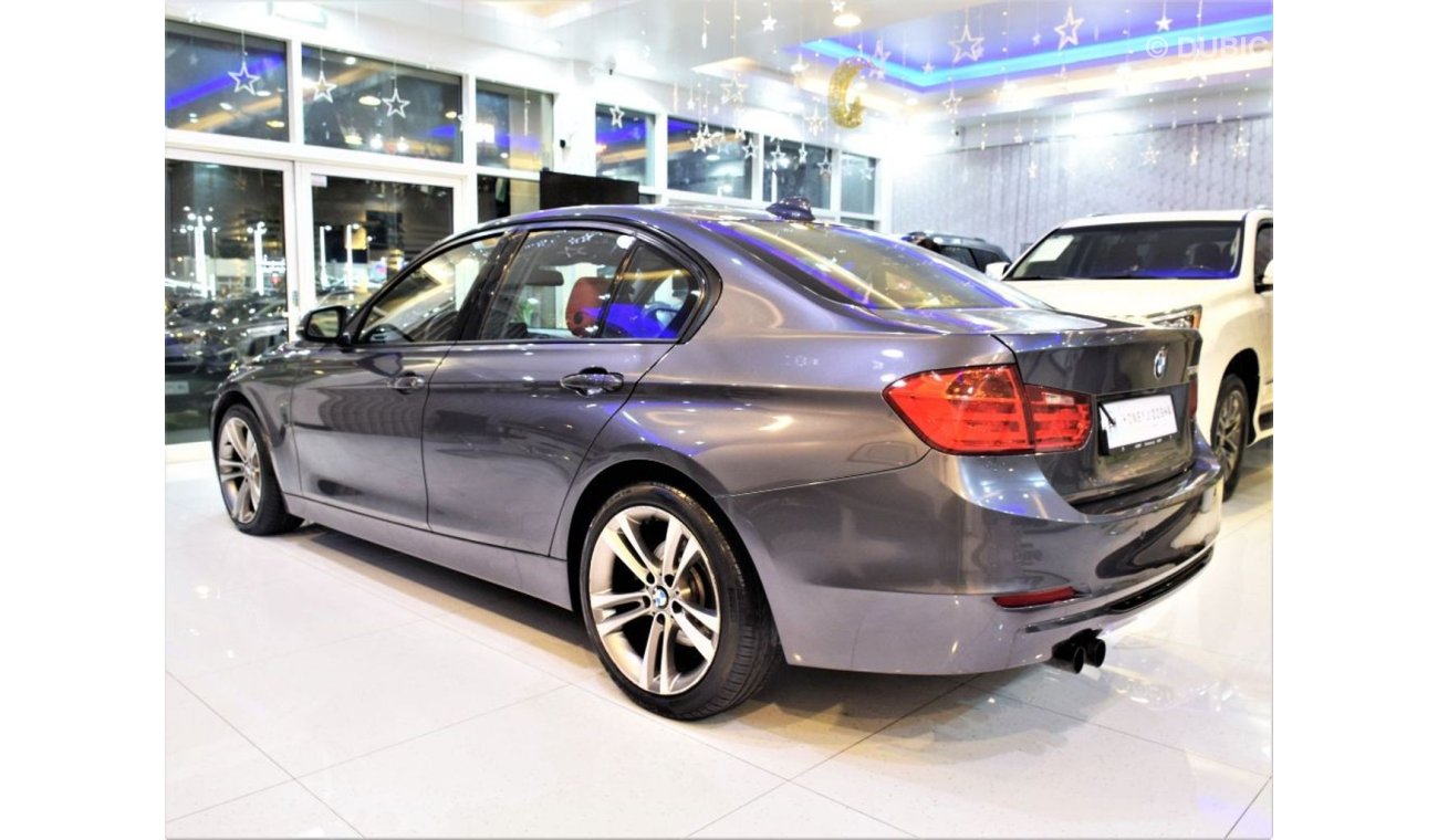 BMW 328i SERVICE CONTRACT UP TO 160,000 KM! BMW 328i 2012 Model!! Grey Color! GCC Specs