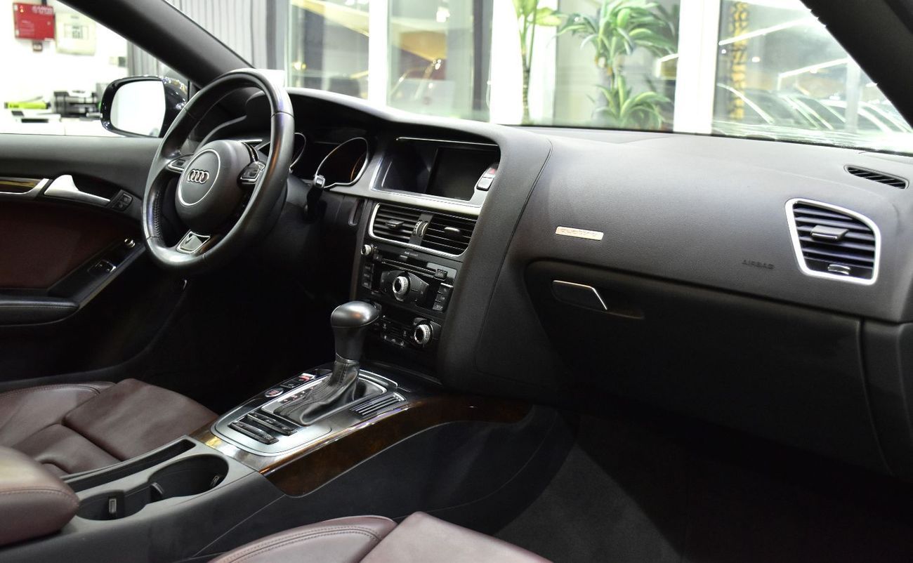 أودي A5 EXCELLENT DEAL for our Audi A5 40TFSi Quattro ( 2015 Model ) in Black Color GCC Specs
