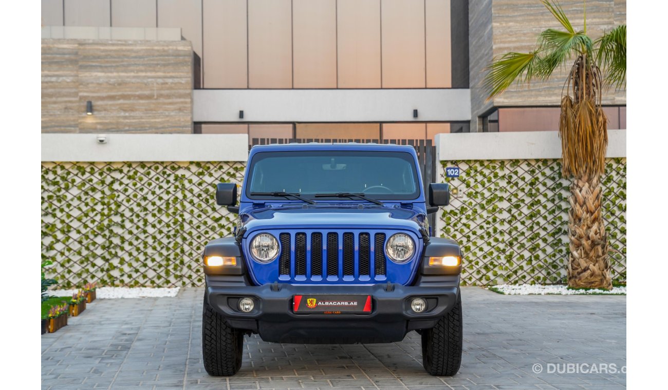 جيب رانجلر Unlimited Sport S | 2,624 P.M | 0% Downpayment | Full Option | Agency Warranty!