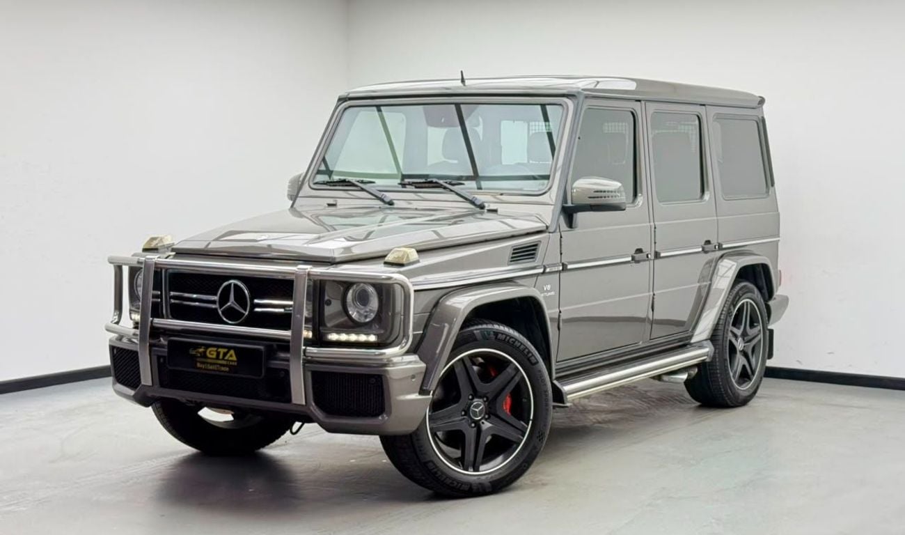 Mercedes Benz G63 AMG STD 2015 Mercedes G63 AMG, Full Service History, Carbon Fiber Interior, Excellent Condition, GCC
