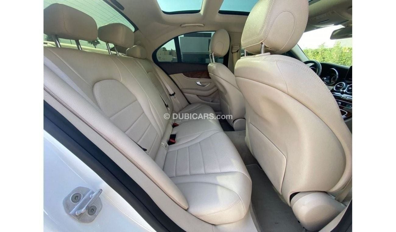 مرسيدس بنز C 200 AMG باك مرسيدس c200 خليجي بانوراما