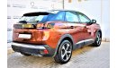 Peugeot 3008 1.6L GT LINE 2019 GCC SPECS AGENCY WARRANTY UP TO 2023