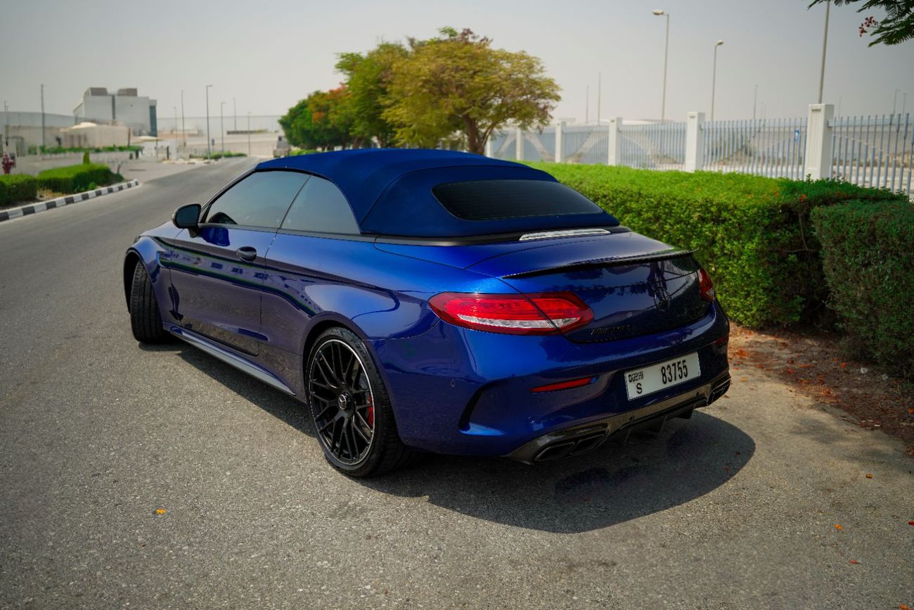 مرسيدس بنز C 63S AMG 4.0L V8 BiTurbo, 510 HP Convertible