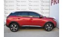 Peugeot 3008 1.6L ALLURE 2018 GCC SPECS WITH AGENCY BALANCE SERVICE CONTRACT AND WARRANTY