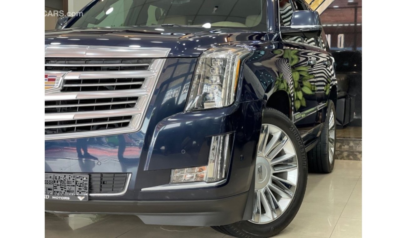 كاديلاك إسكالاد Cadillac Escalade platinum 2018 GCC under warranty