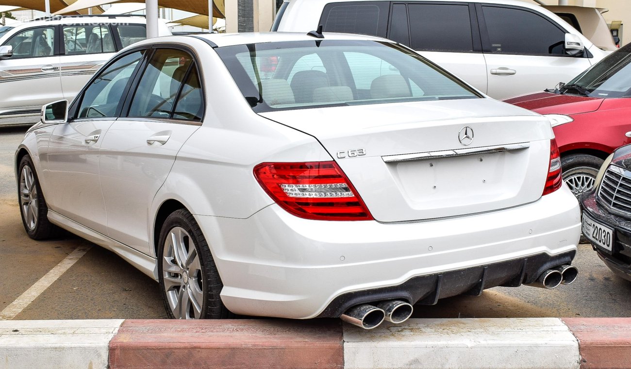 Mercedes-Benz C 300 With C63 AMG Body Kit