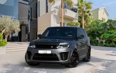 Land Rover Range Rover Sport SVR 5.0L (550 HP) RANGE ROVER SPORT SVR CARBON EDITION 5.0L V8 SC A/T | 2022 | AED 3,760 per month