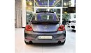 Volkswagen Beetle ONE LASTING LEGACY! ( 74,000 KM ) Volkswagen Beetle TURBO 2015 Model Grey Color GCC Specs!