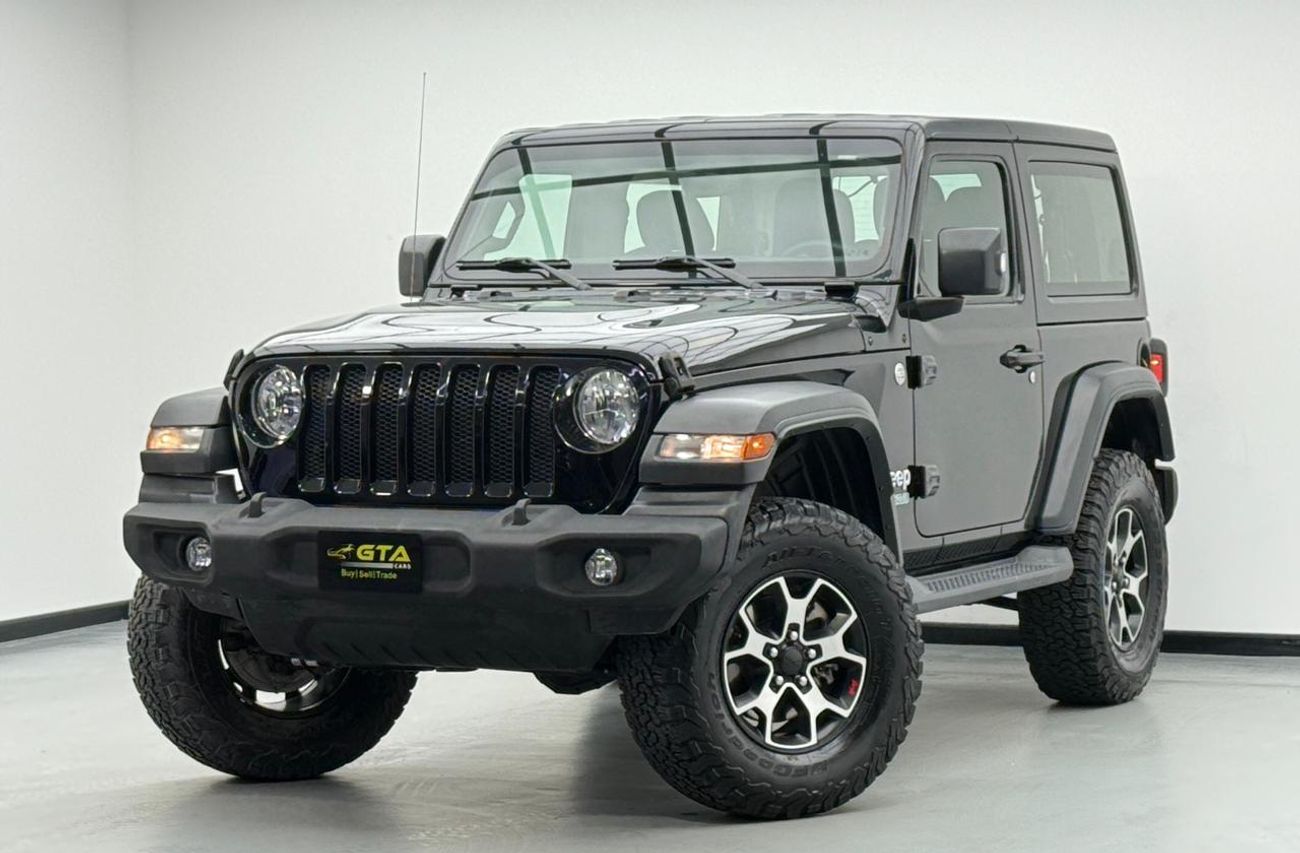 جيب رانجلر Sport 3.6L A/T (5 Seater) 2018 Jeep Wrangler Sport JL ,Service History ,GCC Specs