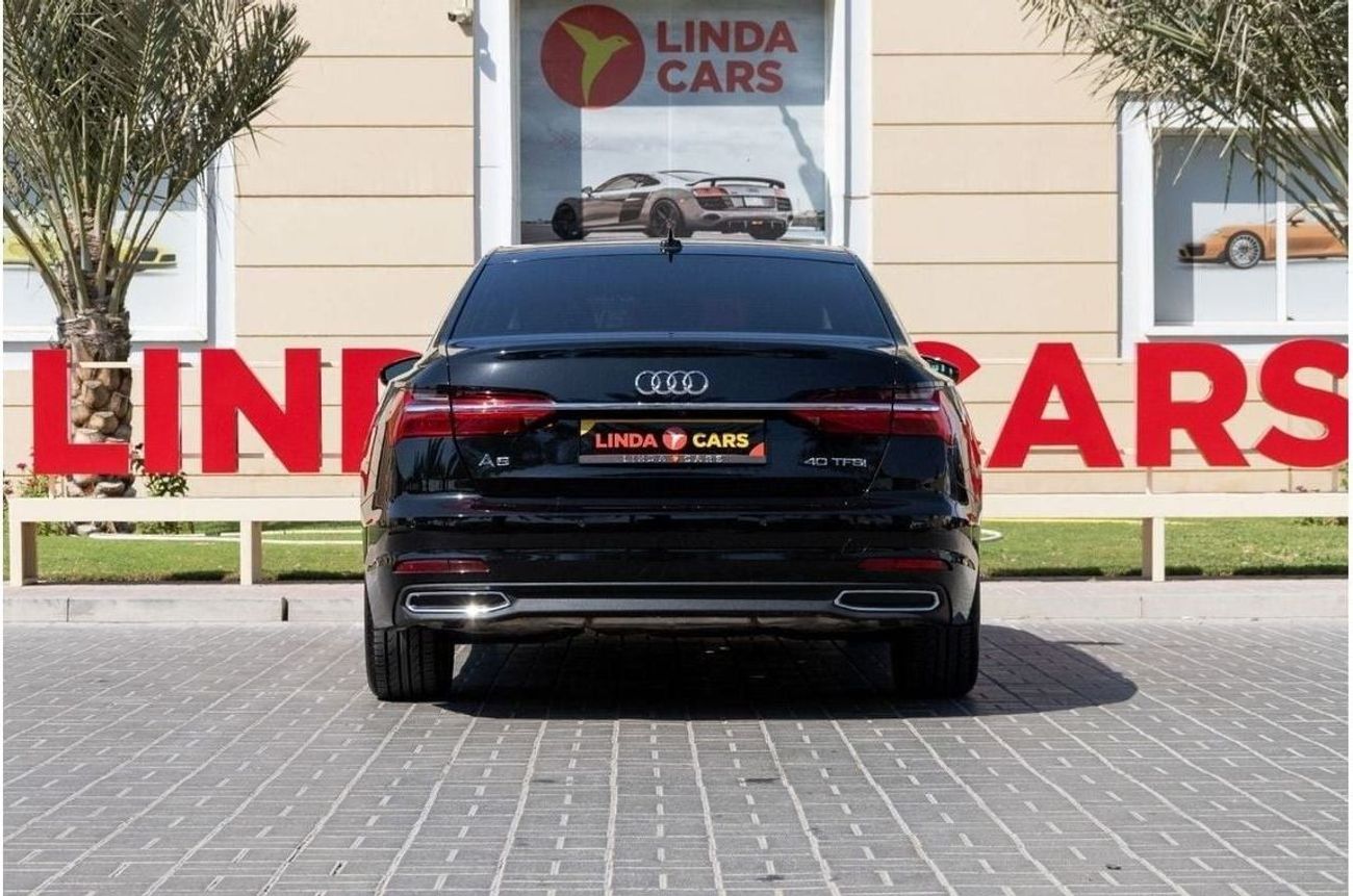 أودي A6 40 TFSI 2.0L Audi A6 40TFSI 2022 GCC under Warranty with Flexible Down-Payment.
