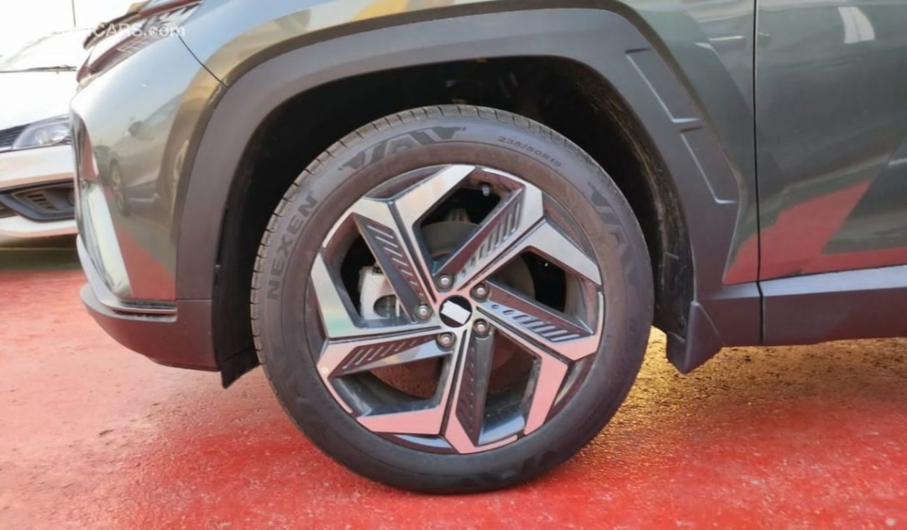 Hyundai Tucson Hyundai Tucson 2023 model Amazon Gray Color FWD 1.6L Turbo Petrol ⛽️ with Panorama & Push Start