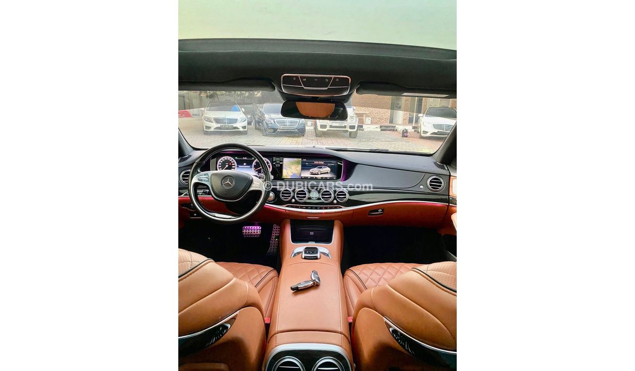 Mercedes-Benz S 550 Mercedes S550 Large Converted 2021 Model: 2015 Mileage : 126,000 K.M Price: 120,000 dirhams  Importe