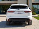 Jaguar F-PACE !! EID SALE !! 1 YEAR FREE WARRANTY !!  AED 1,650 P.M | 0% DOWN PAYMENT | JAGUAR F-PACE R-SPORT PRES
