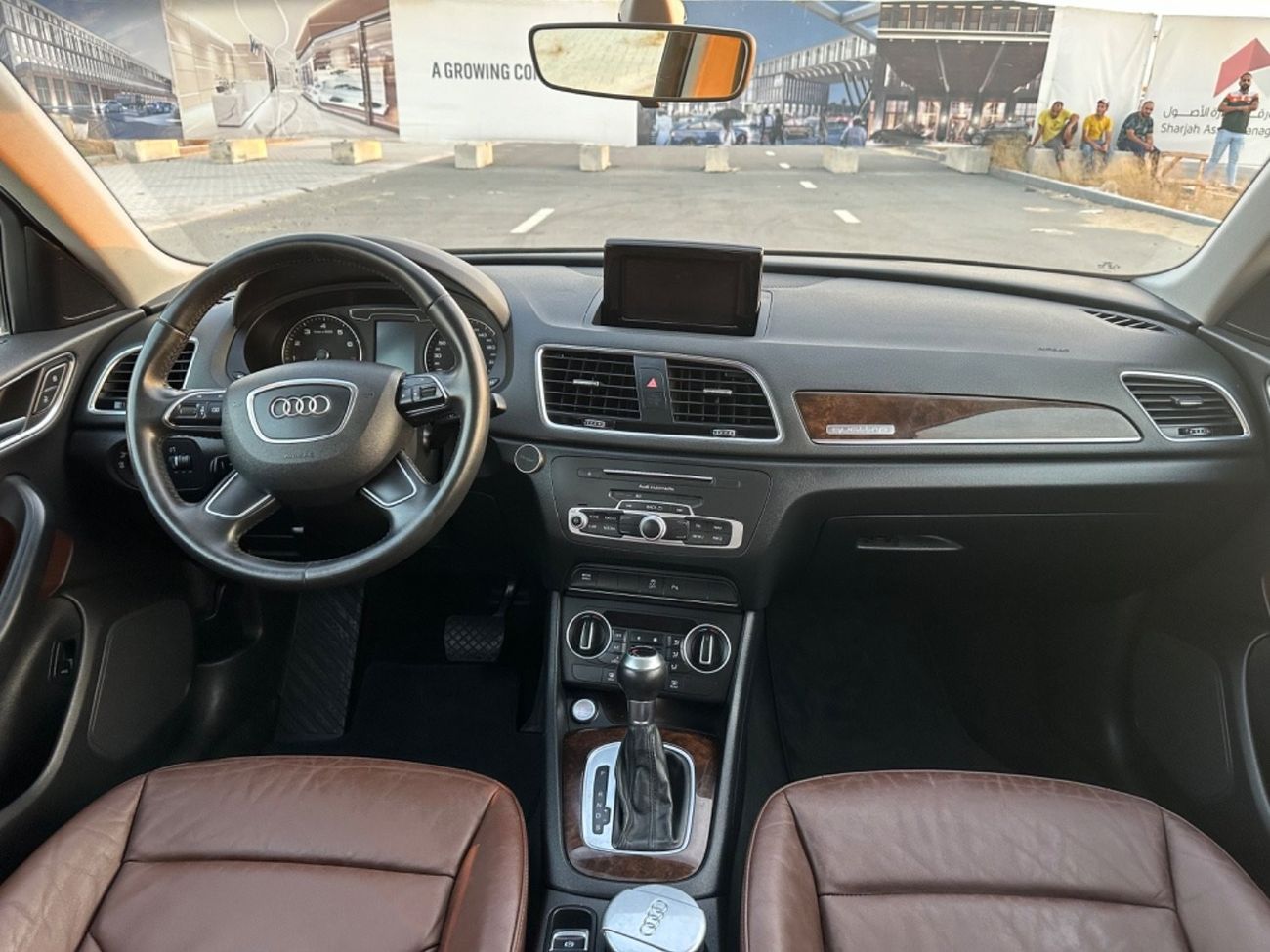 Audi Q3 35 TFSI S-Line MODEL 2016 GCC CAR PERFECT CONDITION INSIDE AND OUTSIDE FULL OPTION