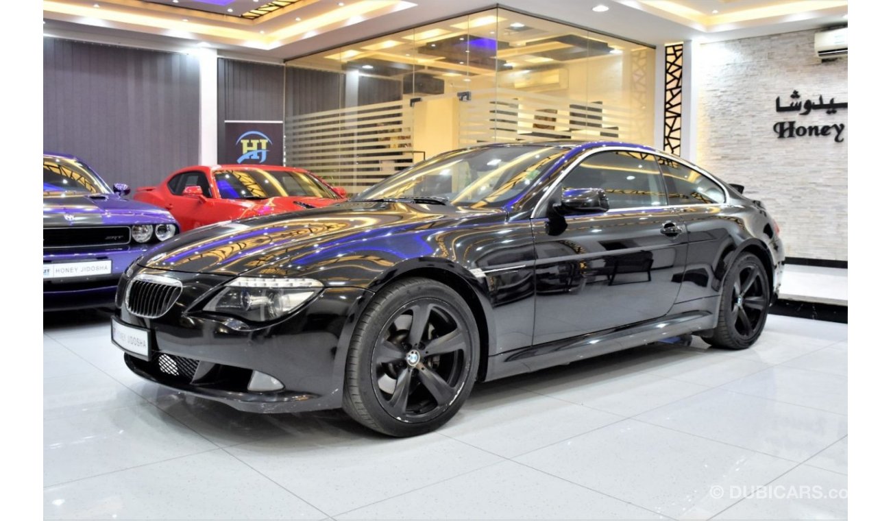 BMW 650i EXCELLENT DEAL for our BMW 650i ( 2008 Model ) in Black Color GCC Specs