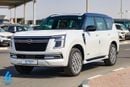 نيسان باترول LE Platinum 2026 | Twin-Turbo AWD | 9AT | Dual-Tone White & Black | Tan Interior | Height-Control