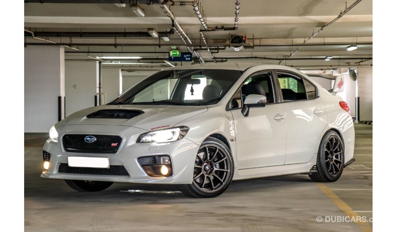 سوبارو امبريزا WRX Subaru WRX STI AWD 2015 GCC under Warranty with Zero Down-Payment.