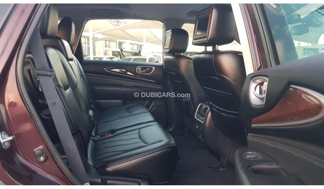 Infiniti JX35 Infinity JX 35 model 2013 GCC car prefect condition full option panoramic roof leather seats 5camer