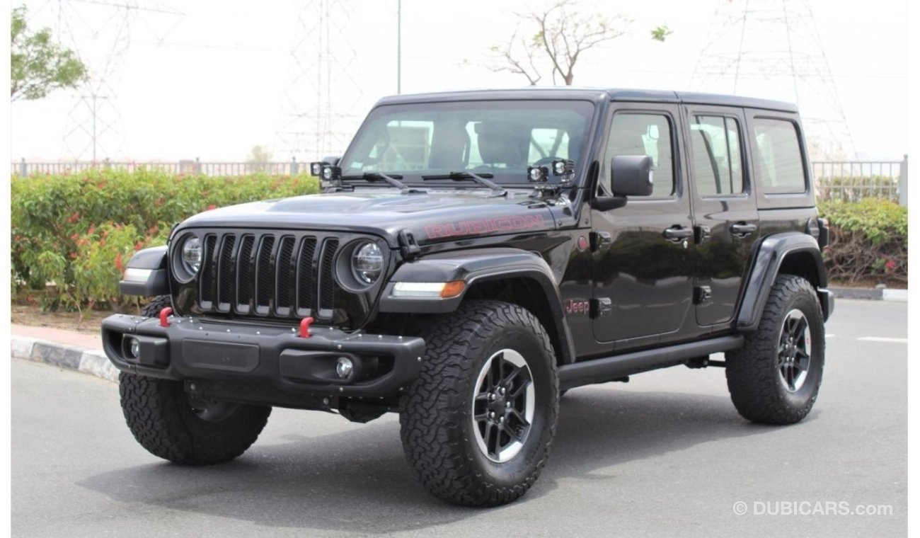 Jeep Wrangler Unlimited Rubicon Unlimited Rubicon UNLIMITED RUBICON 2020 GCC FULLY LOADED SINGLE OWNER WITH AGENCY