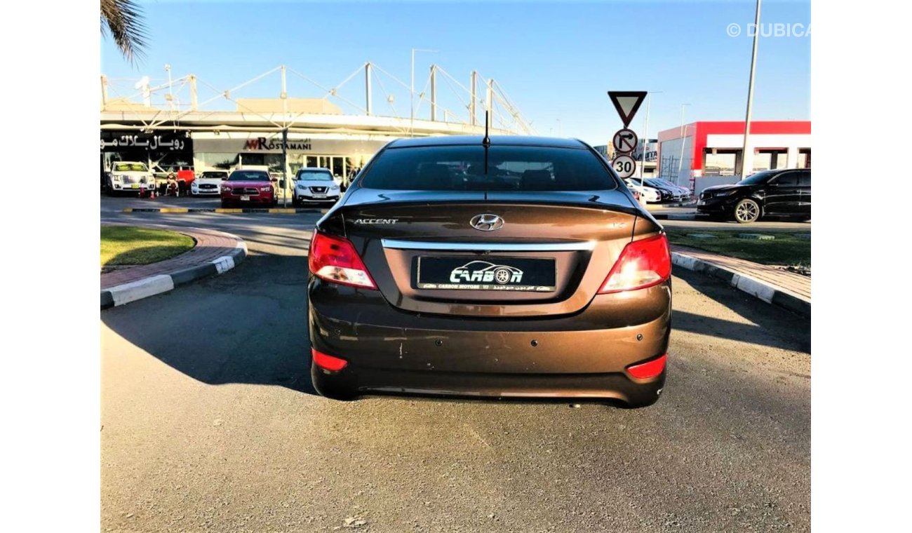 Hyundai Accent HYUNDAI ACCENT 2015 MODEL GCC CAR IN EXCELLENT CONDITION WITH A LOW MILAGE ONLY 94000 KM