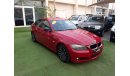 BMW 320i i Gulf Specs Red Color 2009 model in good condition