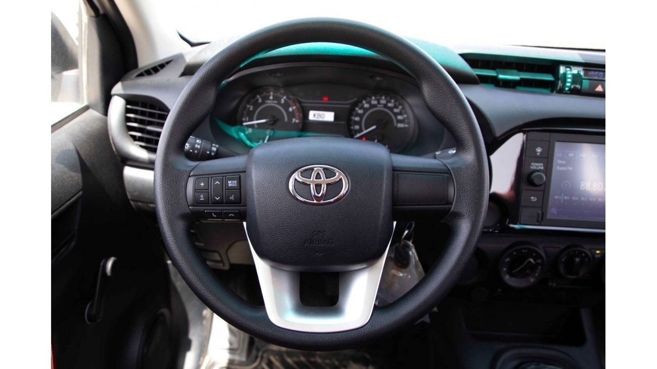 Toyota Hilux 2023 Toyota Hilux 4X2 2.7 Chassis Cab - Super White inside Red | Export Only