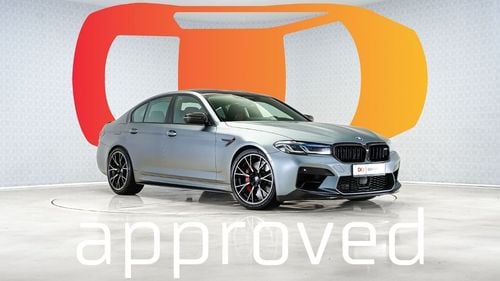 BMW M5 Competition 4.4L (625 HP) Individual M Performance | AED 5,892 PM | Warranty - Service December 2026