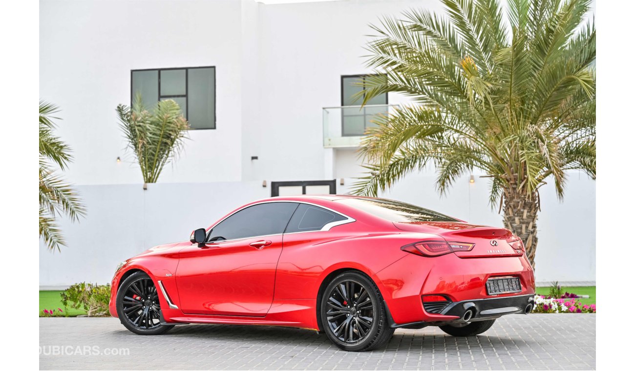 Infiniti Q60 Sport 3.0L - Agency Warranty! - Agency Service Contract!  - Only AED 2,330 Per Month