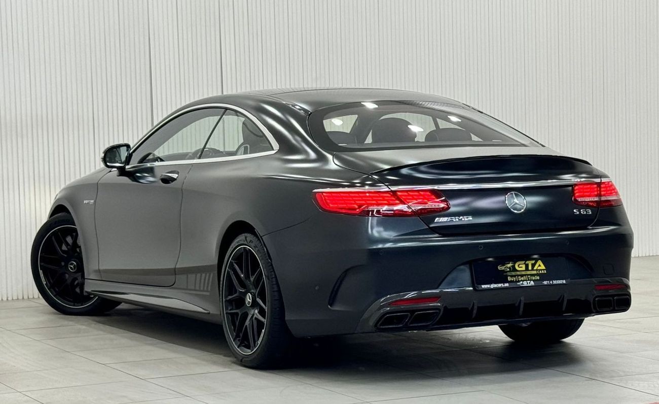 Mercedes-Benz S 63 AMG Std 2018 Mercedes Benz S63 AMG 4MATIC Edition 1, Warranty, Fully Loaded, Low Kms, GCC