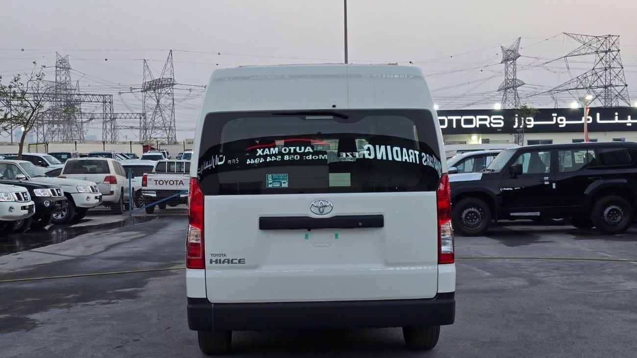 تويوتا هاياس TOYOTA HIACE HIGHROOF A/T 3.5L GASOLINE 13 SEATER
