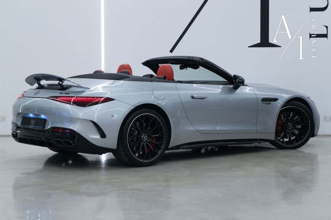 مرسيدس بنز SL 55 AMG Roadster 4Matic+ 2022 Mercedes Benz SL55 AMG 4MATIC+ Roadster, Mercedes Warranty + Service Pack, Ful