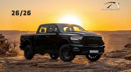 RAM 1500 LIMITED (For Export , НА ЭКСПОРТ) PY 26/26 Crew Cab Hurricane H.O 3.0TT GCC Без пробега