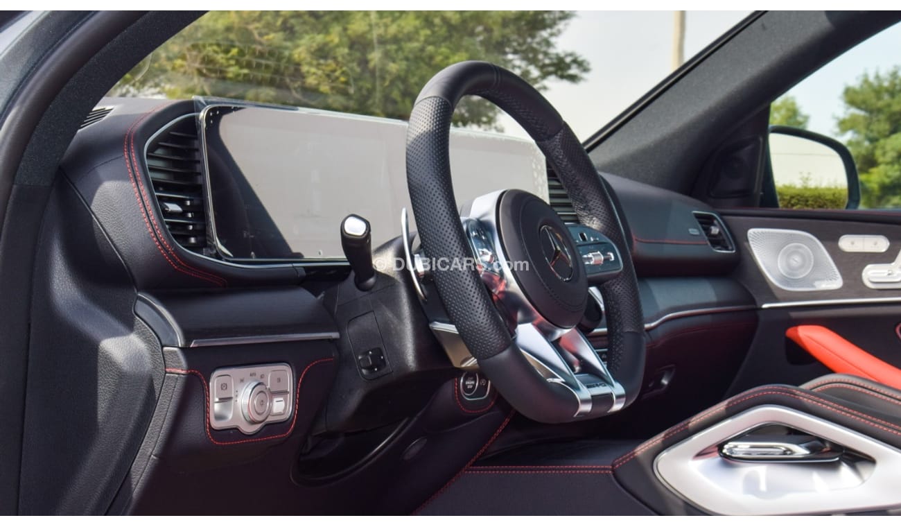 مرسيدس بنز GLE 53 جي ال اي 53 كوب فل اوبشن خليجي 2021 مع ضمان دولي 2 سنه