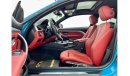 بي أم دبليو 430 M سبورت 2018 BMW 430i M-Sport Coupe, BMW Warranty 2023, BMW Service History, Low Mileage, GCC