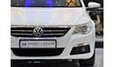 Volkswagen Passat CC EXCELLENT DEAL for our Volkswagen CC ( 2012 Model ) in White Color GCC Specs