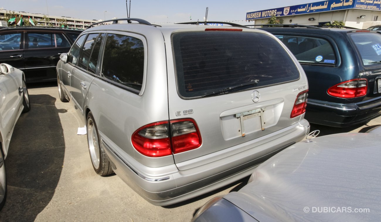 Mercedes-Benz E 240 with E55 badge