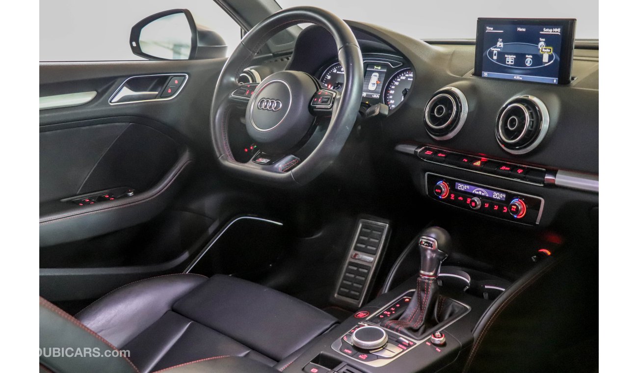 Audi S3 2016 GCC under Warranty with Zero Down-Payment.
