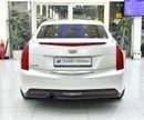كاديلاك ATS EXCELLENT DEAL for our Cadillac ATS ( 2015 Model ) in White Color GCC Specs