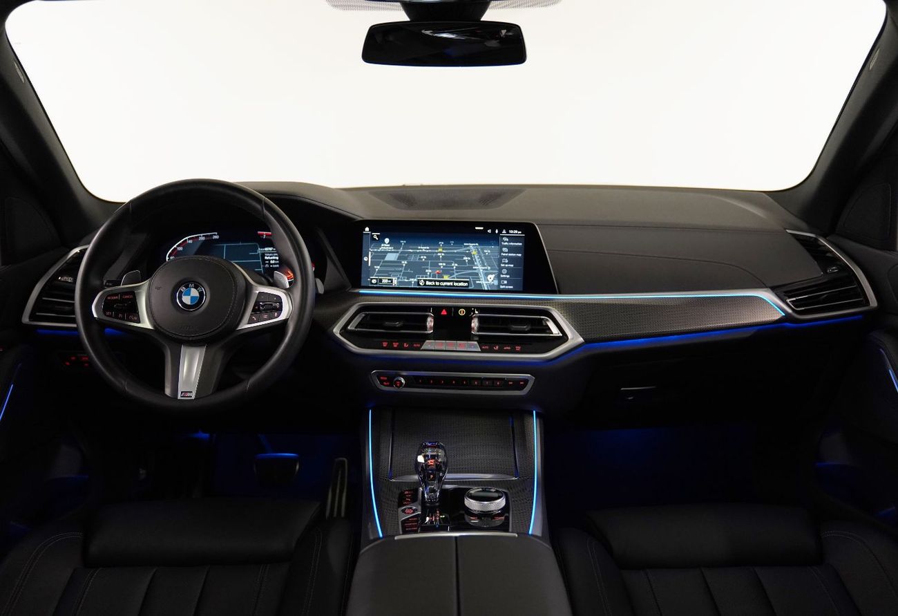 بي أم دبليو X5 40i M Sport 3.0L 2022 BMW X5, Feb 2027 BMW Warranty + Service Pack, Excellent Condition, GCC