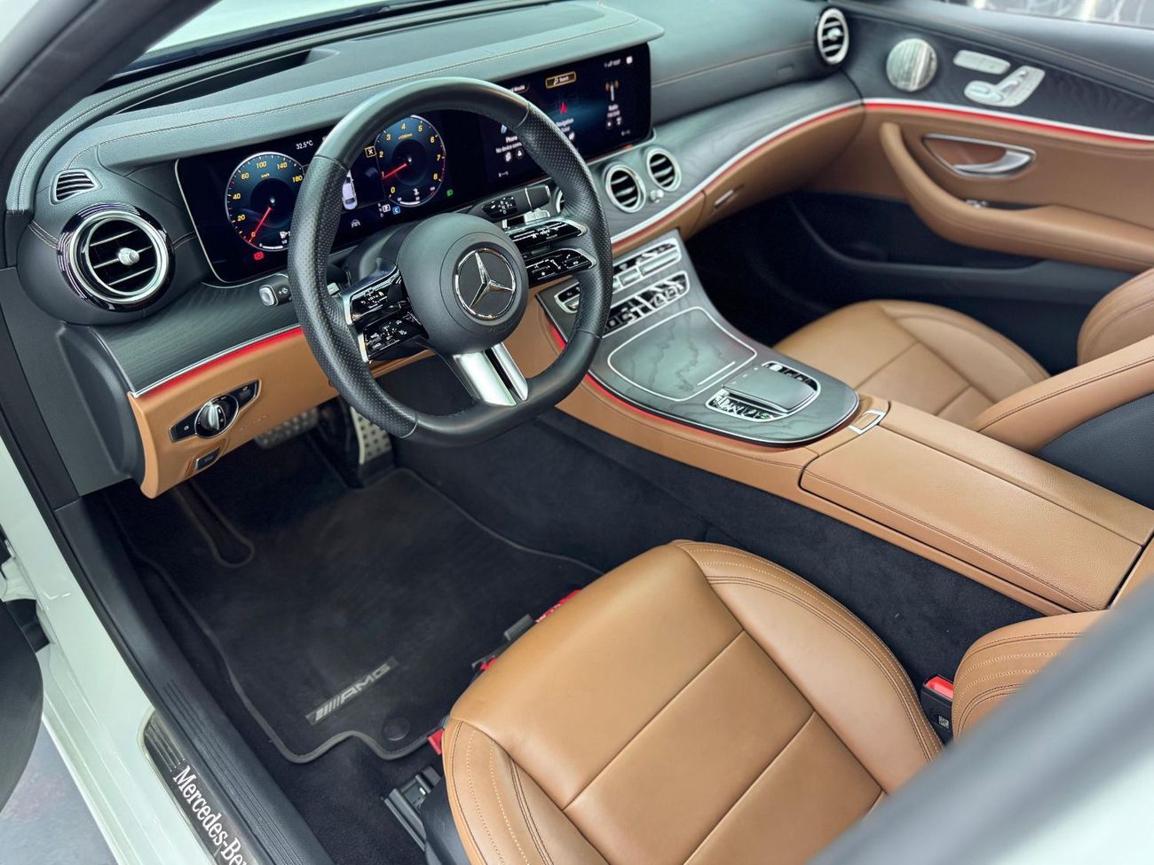 Mercedes-Benz E300 AMG 2.0L 023 Mercedes Benz E300, 2028 Mercedes Benz Warranty + Service Pack, GCC