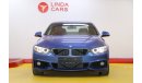بي أم دبليو 430 BMW 430i M-Sport Cabriolet 2017 GCC under Agency Warranty with Zero Down-Payment.