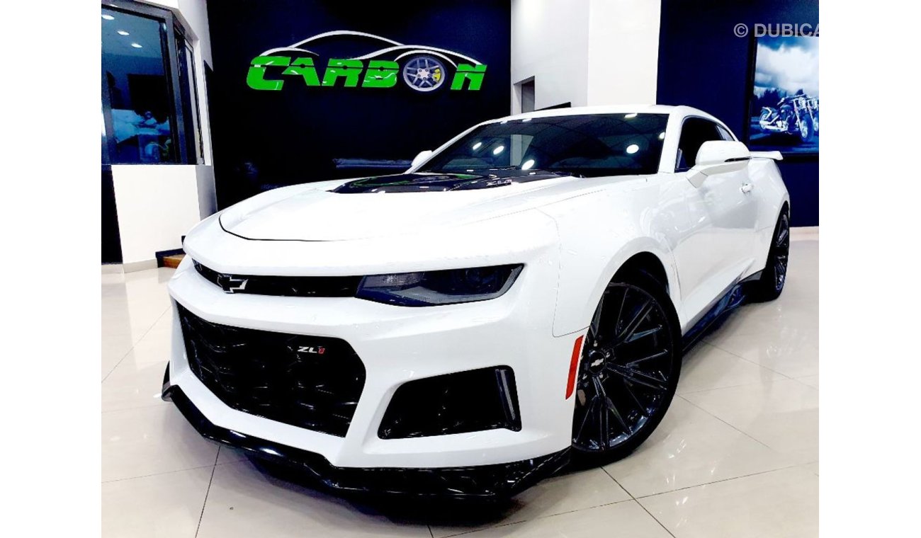 شيفروليه كامارو ZL1 V8 SUPERCHARGED - GCC - 2018 - UNDER WARRANTY- (2,880 AED PER MONTH)