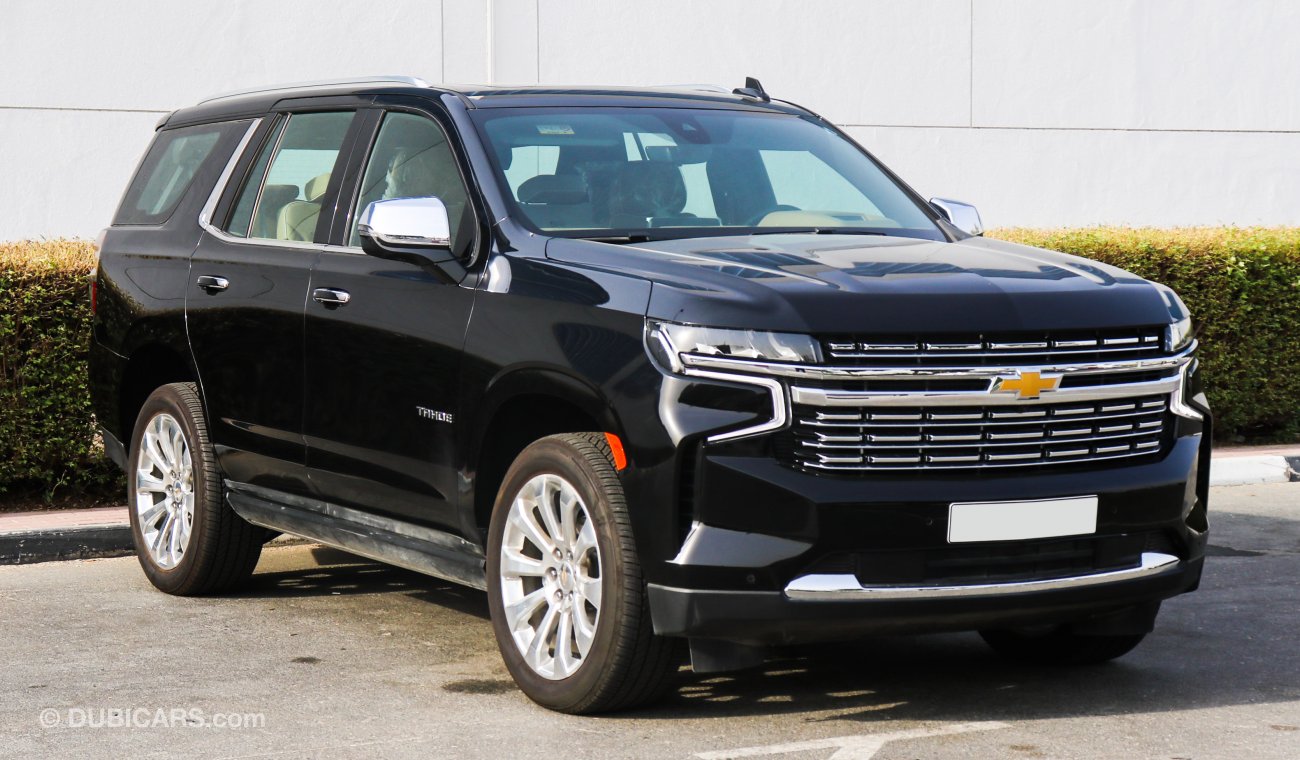 Chevrolet Tahoe Premier 2021 GCC Specs with Dealer Warranty & Service Contract From Al Ghandi Motors