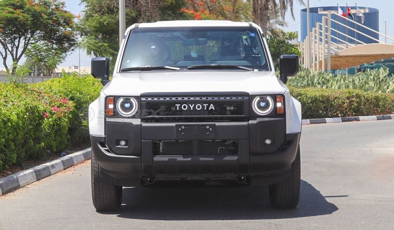 Toyota Prado TX . 2.4L . 8-Speed Automatic . Turbo Petrol . 4WD . 7 Saets . 5 Doors Ready for Export