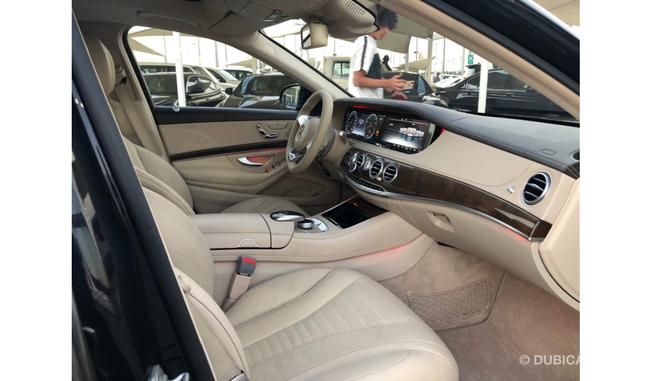 Mercedes-Benz S 500 Mercedes Benz S500 model 2015 GCC car prefect condition full option  panoramic roof leather seats ba