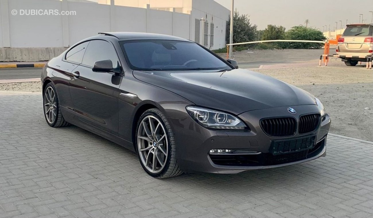 BMW 650i BMW 650CI COUPE بحالة ممتازة جدا مسرفسة كامل جاهزة للتسجيل