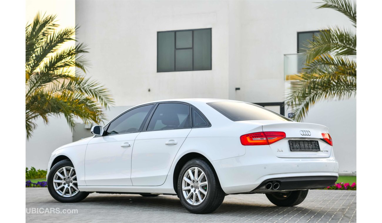 Audi A4 3 Y Warranty -  Audi A4 25TFSI - GCC - AED 1,227 PER MONTH - 0% DOWNPAYMENT