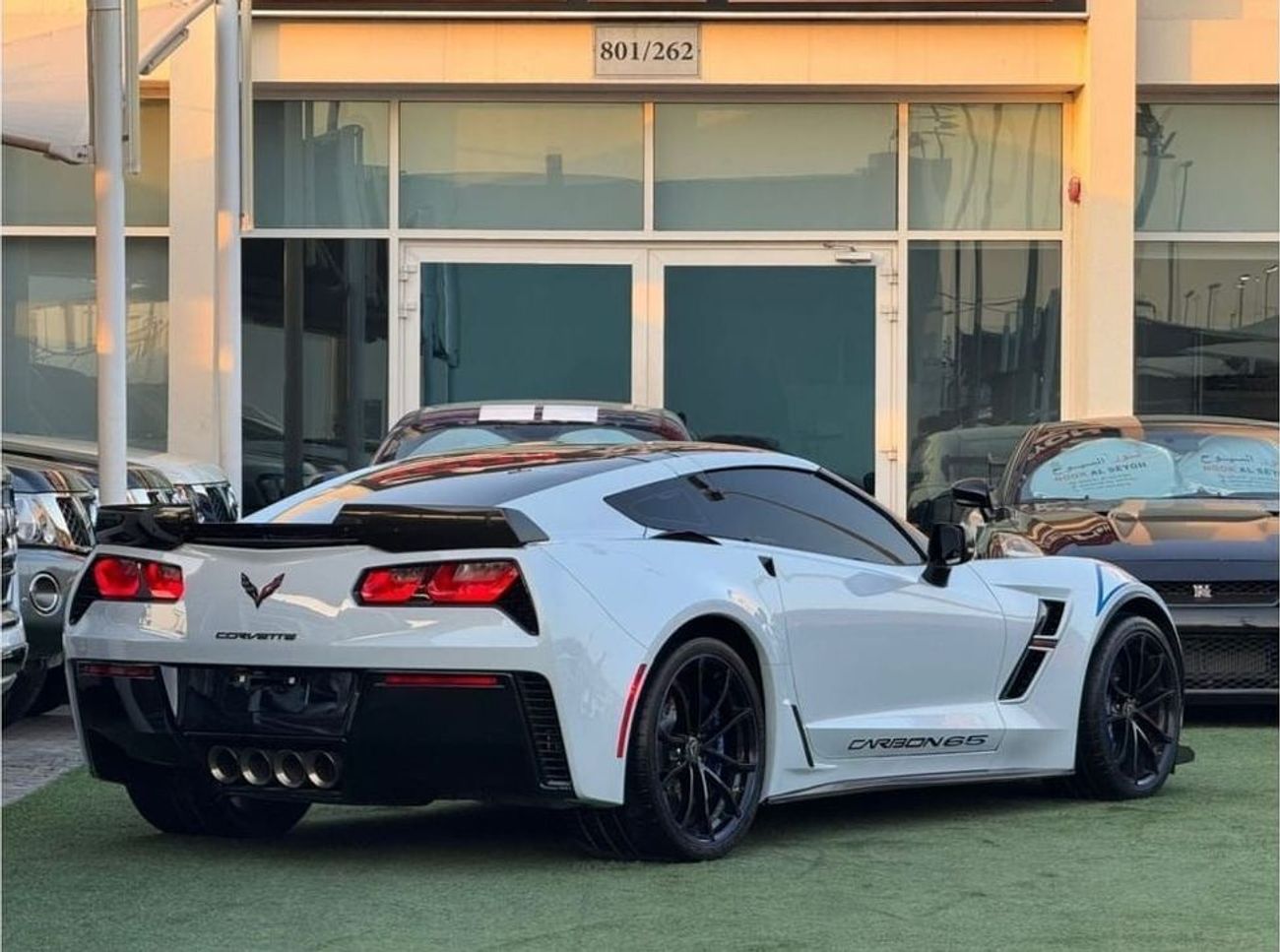 Chevrolet Corvette CHEVROLET CORVETTE C7 GRAND SPORT GCC 2018  PERFECT CONDITION FULL CARBON FIBER PERFECT CONDITION