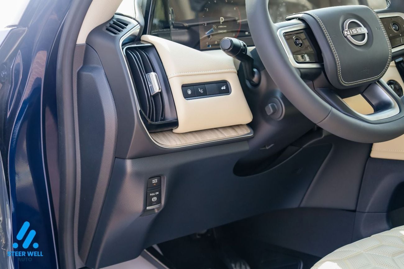 نيسان باترول LE PLATINUM CITY 2026 | GCC | 3.5L V6 | AWD | Beige Interior | 8-Seater | Height Control | Export